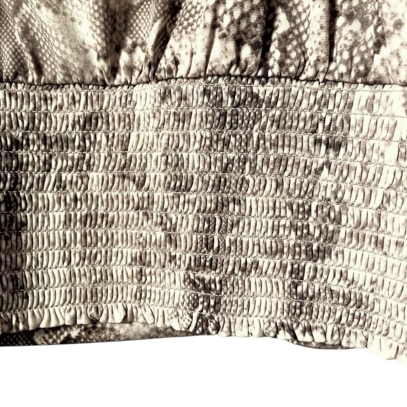 WHBM Python Snakeskin Print Tank, L - Picture 4 of 6